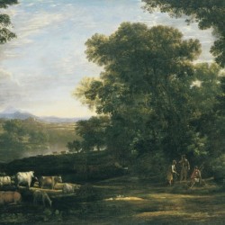 People tending to animals